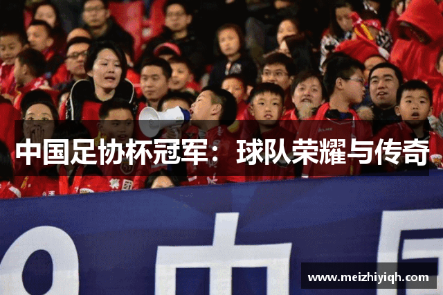 中国足协杯冠军：球队荣耀与传奇